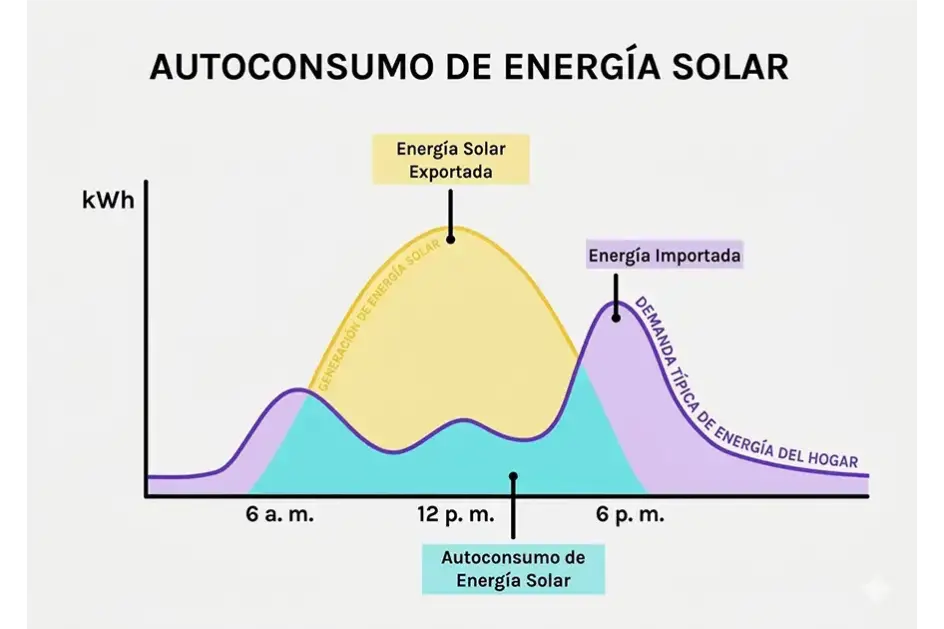 Autoconsumo solar vs. tarifa convencional